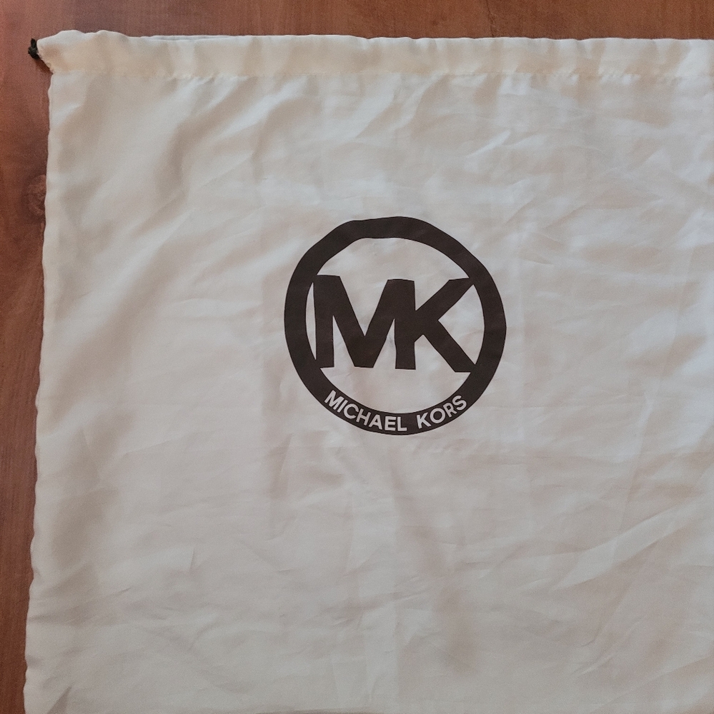 Michael Kors Large Dust Bag Ivory/Brown Logo